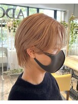 アドール(ADOR)&nbsp;#シースルーマッシュ#カルマパーマ#センターパート