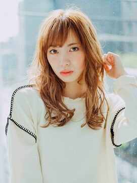 アゲート(Agate) 【錦糸町美容院Agate】シルキーベージュ♪艶感レイヤーロング