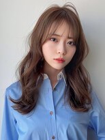 アグ ヘアー ラクエ 二戸店(Agu hair laque) 《Agu hair》ミストバング×大人可愛いナチュラルロング