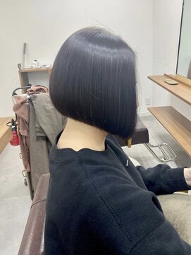 ランプ(Lamp) くびレイヤーグレーベージュニュアンスカラー白髪染め白髪ぼかし