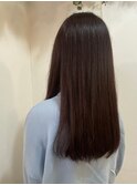 大人可愛い20代モテ髪♪透明感ストレートロング・トリートメント