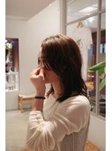 ミディアムレイヤーととれかけパーマ