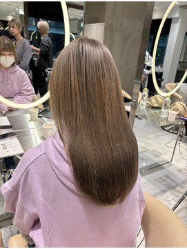 ロンドローズ 名古屋(Lond damaskRose) 学割 ブリーチなしダブルカラー ブリーチ 髪質改善 ボブ 556