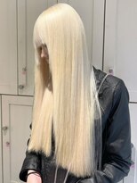 ベレーザ 渋谷(BELEZA)&nbsp;11225ミルクティーベージュ髪質改善ストレートマロンベージュ