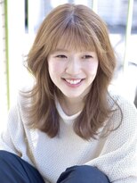 スイ(Sui)&nbsp;前髪似合わせ/リフトレイヤー/ナチュラル/くびれ巻き/モテ髪