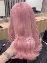 ペレ 渋谷(PELE)&nbsp;イメチェン/ホワイトブロンド/外ハネボブ/ワイドバング/渋谷