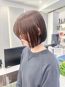 ロンド ブランシュ 錦糸町北口(Lond blanche) ◎美髪イメチェン韓国ボブ軽め切りっぱなしボブ