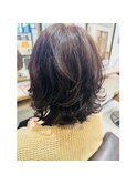 しっかり目レイヤーとミックスパーマ！