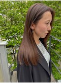 美髪矯正ストレートスタイル