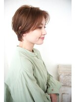 クレドガーデン 柏(CRED GARDEN)&nbsp;ボリュームショートカット×ひし形ショートボブ20代30代40代50代