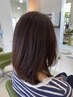【うねり対策】 トップ以外ストレート＋似合わせカット