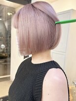 フラム 渋谷(flamme)&nbsp;mini bob×pink milk tea