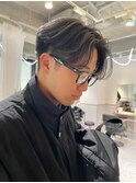 ◯ホワイトメッシュ×センターパート◯