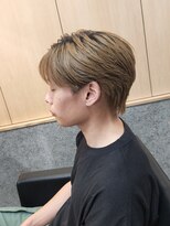 ニアウ 伊勢崎連取店(Niau)&nbsp;センターパートショートウルフニュアンスパーマ