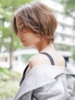 ギークス(GEEKS)&nbsp;【GEEKS渋谷】ナチュラルショートウルフ/20代30代/ハイライト/艶