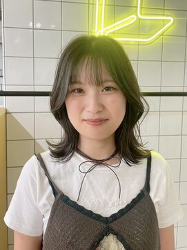 ラヴィズム 小新店(LUVISM) 韓国/顔周りレイヤー/おくれ毛/ベージュ/ダブルカラー/西区/小新