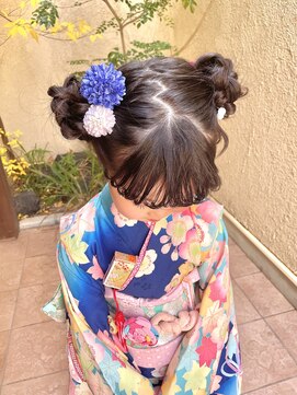 ヘアドゥーポジャ 藤岡店(hair Do poja) ７歳七五三