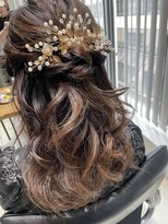 フェリア 渋谷(Feria)&nbsp;【Feria 渋谷】結婚式xヘアセット "Tsuyuki"