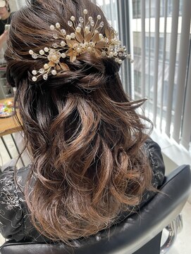 フェリア 渋谷(Feria) 【Feria 渋谷】結婚式xヘアセット "Tsuyuki"