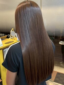 リン(Lin.)の写真/≪ダメージやブリーチ毛に対応≫朝の髪のお手入れがもの凄くラクになる♪[髪質改善/ブリーチ/縮毛矯正]