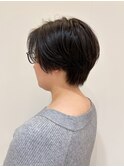 抜け感ハンサムショート