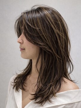 ピークアブー アヴェダ アトレ恵比寿(PEEK-A-BOO AVEDA) ロング/海外ハイライト/レイヤー/20代30代40代