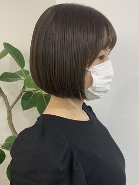 エリマ 調布(elima) 調布イルミナカラータッセルボブミルクティーベージュアッシュ