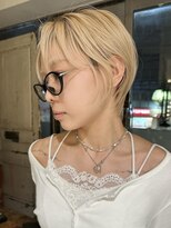ボコカ(bococa)&nbsp;メガネに似合うハイトーンショート