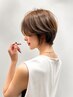 【人気No.1】骨格矯正カット+艶カラー+ハホニコTR ¥12,000