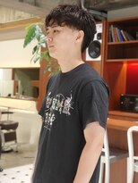 ウィム(wim)&nbsp;『ニュアンスパーマ』遊佐朝パーマ/刈り上げマッシュ