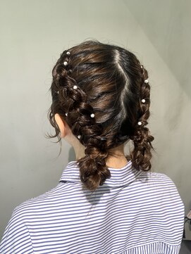 ベルバイリトル(belle by little) ヘアセット