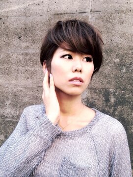 ヘアーメイク タビー(HAIR MAKE TUBBY) 暗髪大人ショート