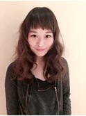 UR castleなかちゃん☆キュートフリンジバングスタイル☆