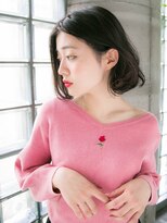 リリアン 表参道(relian)&nbsp;耳かけＯＫ黒髪大人ボブ☆relian表参道