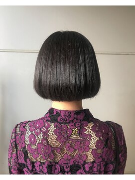 スーリール 九産大前店(Sourire) ミニボブ、暗髪、艶