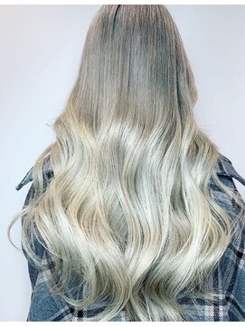 ステア ケース(stair case) ロングホワイトブリーチ