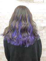 ラクシス 新都心店(Luxis) ☆グレージュ in パープル☆