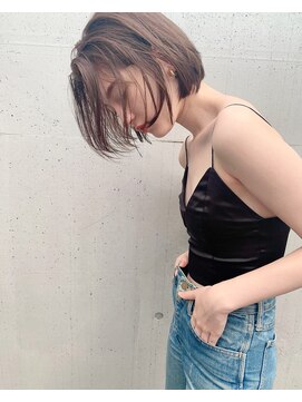 ミンクス 原宿店(MINX) 【MINX原宿表参道】ぱつっと切りっぱなしボブ　外国人風ボブ