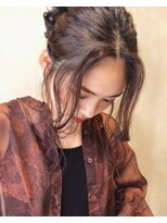 シェノン 梅田(CHAINON)&nbsp;小顔カット×前髪×ゆるふわヘアセット