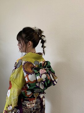 カフール(hair salon CAFULE) 成人式前撮り