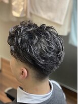 ヒロギンザ 浜松町店(HIRO GINZA) 七三パーマスタイル