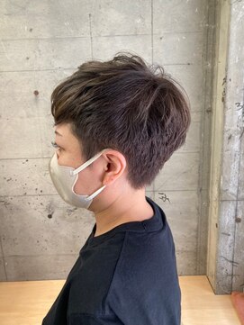 オッソ(OSSO) マッシュショート_Aラインボブマロンベージュ