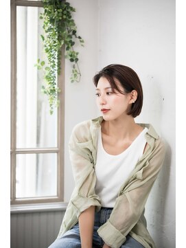 カリン 横浜店(carin) 【carin横浜】ショートボブ/大人かわいいヘア/マロンベージュ
