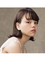 エコモ ヘアー(E Komo hair) 清楚なオシャレ/しっとりミディボブ/レッドベージュ