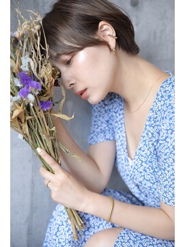 ラシェル パル ノエル(Laciel par Noel) 耳かけショートボブ