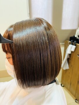 ルースヘアー(LUZ HAIR) 髪質改善酸熱トリートメントサラサラボブ