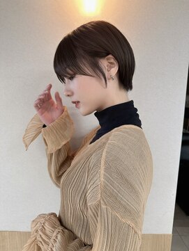 サンド 池袋(sand) 大人マッシュショート「池袋/白髪ぼかし/髪質改善/レイヤー/前髪