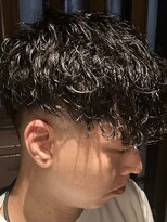 ヒロギンザ 大阪本店(HIRO GINZA)&nbsp;スペインカール×スキンフェード