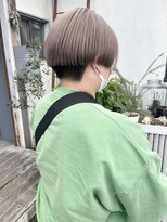 ユイマァル 倉敷店(YUIMARL)&nbsp;刈り上げ女子☆ミルクティーベージュ