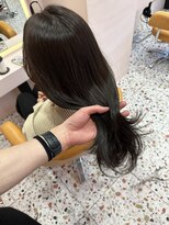 ボタン シブヤ(VOTAN SHIBUYA)&nbsp;韓国ヘア/くびれヘア/顔まわりカット/グレージュ